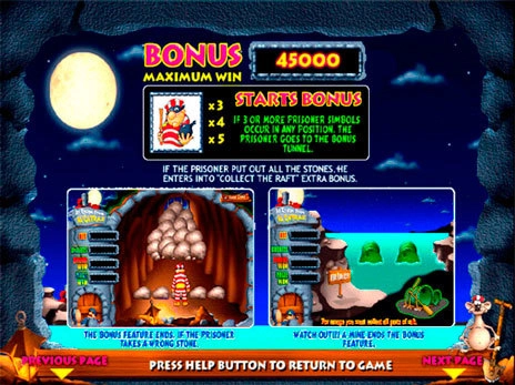 casino screen of symbols