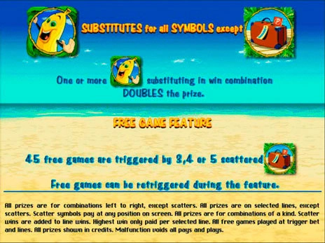 casino screen of symbols