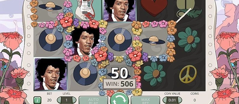 casino screen of symbols