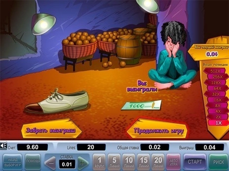 casino screen of risk