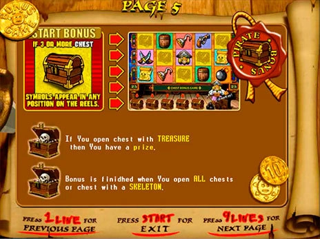 casino screen of symbols