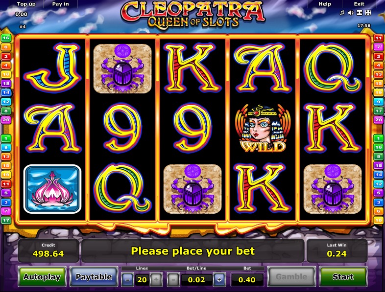 Игровой автомат Cleopatra – Queen of Slots