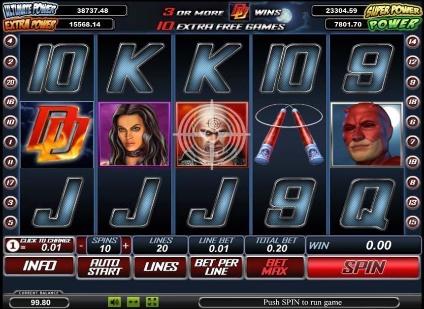 Игровой автомат Daredevil