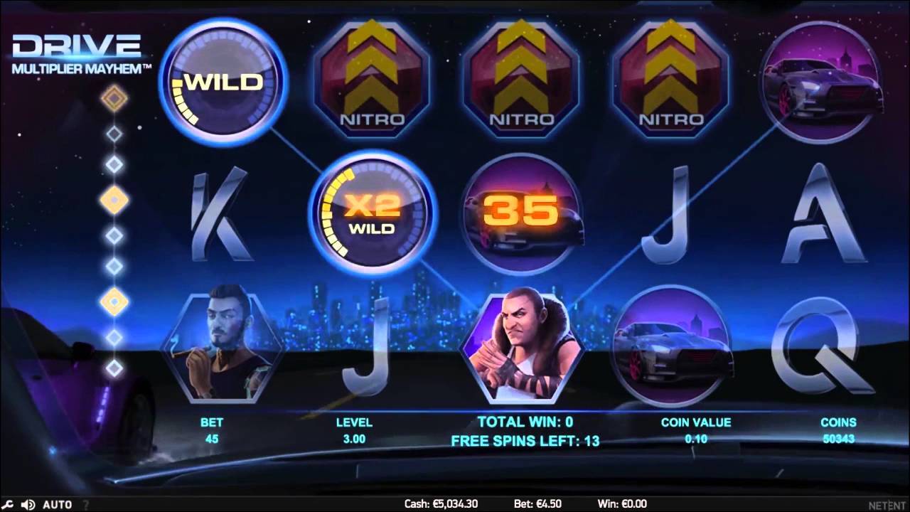Игровой автомат Drive: Multiplier Mayhem