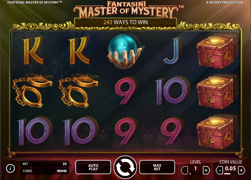 Игровой автомат Fantasini: Master of Mystery