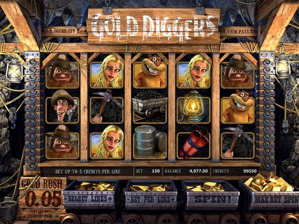 Игровой автомат Gold Diggers