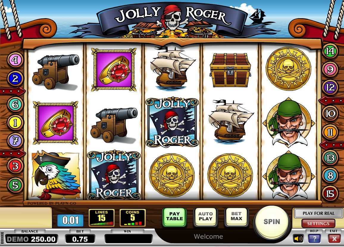 Игровой автомат Jolly Roger