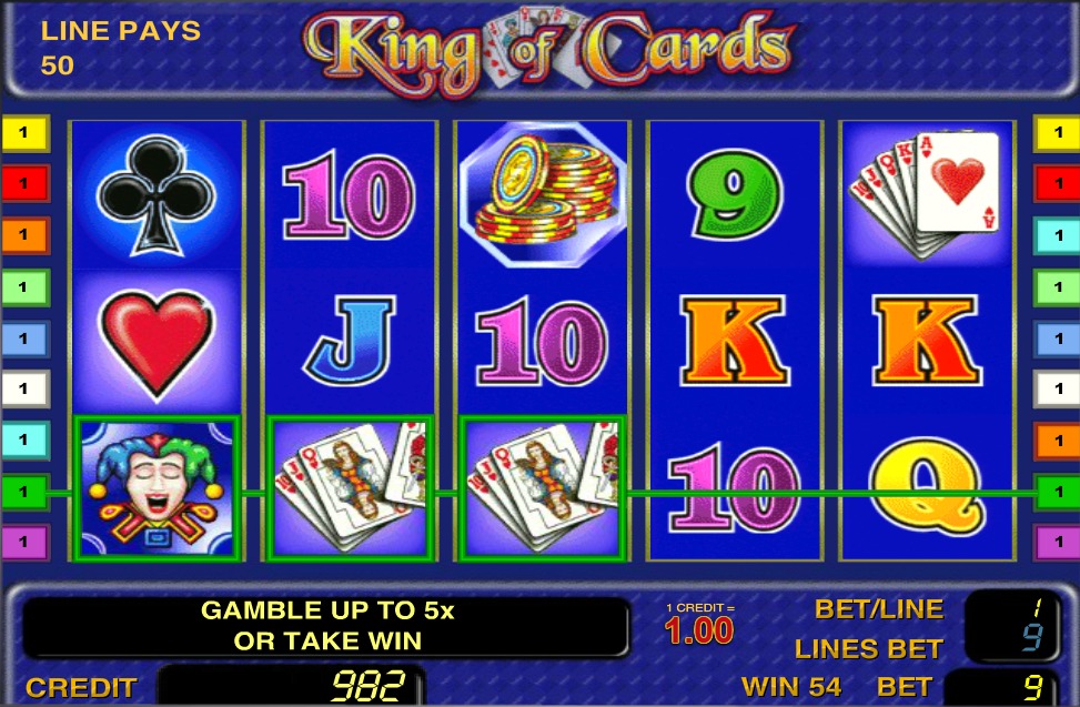 Игровой автомат King of Cards
