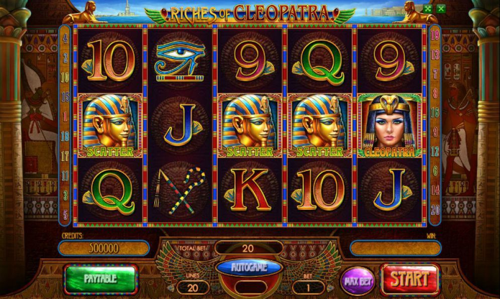 Игровой автомат Riches of Cleopatra