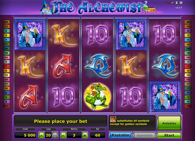 Игровой автомат The Alchemist