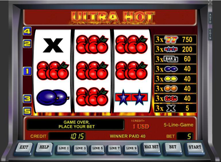 Игровой автомат Ultra Hot